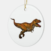 Tyrannosaurus Rex, der T-Rex laufen lässt Keramik Ornament (Links)