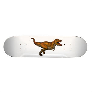Tyrannosaurus Rex, der T-Rex laufen lässt Skateboard