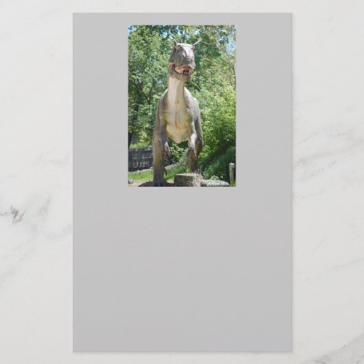 Tyrannosaurus Rex Dinosaur Briefpapier (Vorderseite)