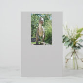 Tyrannosaurus Rex Dinosaur Briefpapier (Stehend Vorderseite)