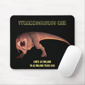 Tyrannosaurus Rex Dinosaur Mousepad (Mit Mouse)