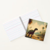 Tyrannosaurus Rex Dinosaur-Notebook Notizblock (Innenseite)