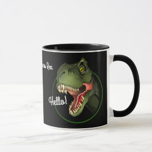 Tyrannosaurus Rex Dinosaur-Tasse Tasse