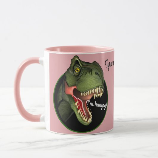 Tyrannosaurus Rex Dinosaur-Tasse Tasse (Links)