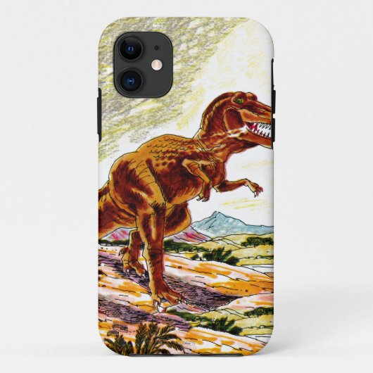Tyrannosaurus Rex Dinosaurier Case-Mate iPhone Hülle (Rückseite)