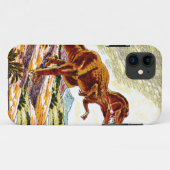 Tyrannosaurus Rex Dinosaurier Case-Mate iPhone Hülle (Rückseite (Horizontal))