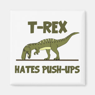 Tyrannosaurus Rex Dinosaurier, den Hasse drücken, Magnet