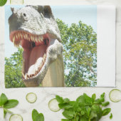 Tyrannosaurus Rex Dinosaurier Handtuch (Gefaltet)