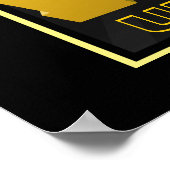 Tyrannosaurus Rex Dinosaurier Invasion Poster (Ecke)