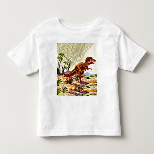 Tyrannosaurus Rex Dinosaurier Kleinkind T-shirt (Vorderseite)