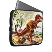 Tyrannosaurus Rex Dinosaurier Laptopschutzhülle (Vorne Rechts)