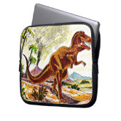 Tyrannosaurus Rex Dinosaurier Laptopschutzhülle (Vorderseite Links)