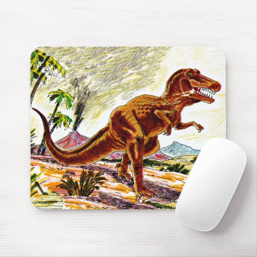 Tyrannosaurus Rex Dinosaurier Mousepad (Mit Mouse)