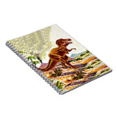 Tyrannosaurus Rex Dinosaurier Notizblock (Rechte Seite)