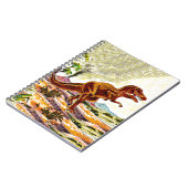 Tyrannosaurus Rex Dinosaurier Notizblock (Linke Seite)