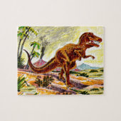 Tyrannosaurus Rex Dinosaurier Puzzle (Horizontal)