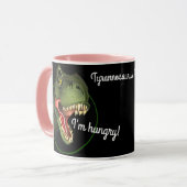Tyrannosaurus Rex Dinosaurier Tasse (Vorderseite Links)