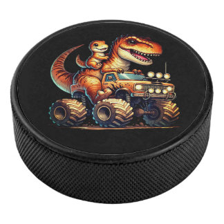 Tyrannosaurus Rex Eishockey Puck