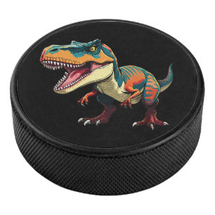 Tyrannosaurus Rex Eishockey Puck