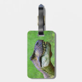 Tyrannosaurus Rex Gepäckanhänger (Rückseite vertikal)