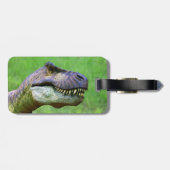 Tyrannosaurus Rex Gepäckanhänger (Rückseite horizontal)