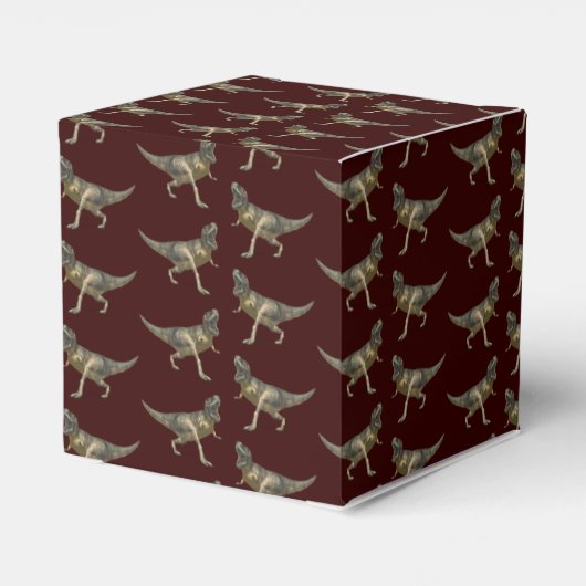 Tyrannosaurus Rex Geschenkschachtel (Rückseite)