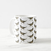 Tyrannosaurus Rex Kaffeetasse (Vorderseite Links)