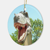 Tyrannosaurus Rex Keramikornament (Links)