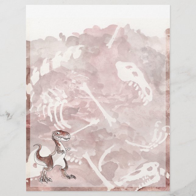 Tyrannosaurus Rex Letterhead (Vorderseite)
