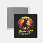 Tyrannosaurus Rex Magnet (Vorderseite/Rückseite)