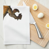 Tyrannosaurus Rex mit T-Rex Handtuch (Viertel Falte)