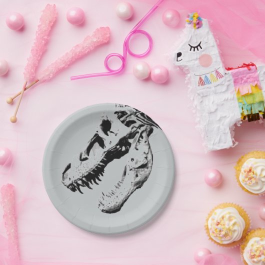 Tyrannosaurus rex pappteller (Party)