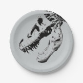 Tyrannosaurus rex pappteller (Vorderseite)