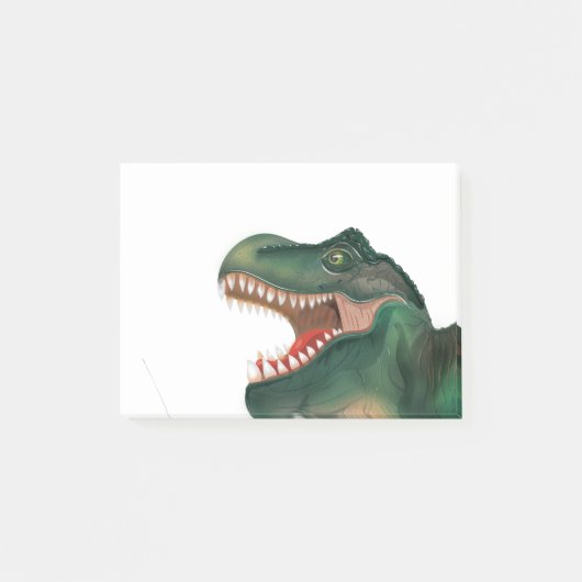 Tyrannosaurus Rex Post-it Klebezettel (Vorderseite)