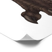 Tyrannosaurus rex poster (Ecke)