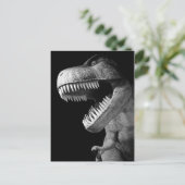 Tyrannosaurus Rex Postkarte (Stehend Vorderseite)