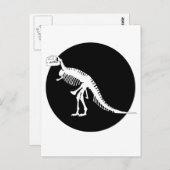 Tyrannosaurus Rex Postkarte (Vorne/Hinten)