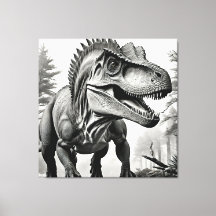 Tyrannosaurus Rex Print Novelty: T-Rex