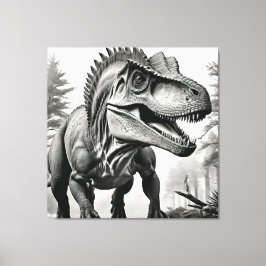 Tyrannosaurus Rex Print Novelty: T-Rex Leinwanddruck