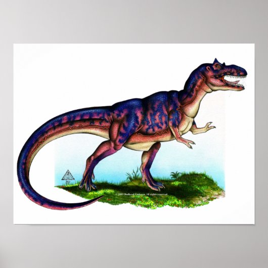 Tyrannosaurus Rex Print Poster (Vorne)