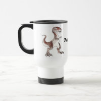 Tyrannosaurus Rex Reise-Tasse