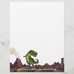Tyrannosaurus Rex schrieb Zeug