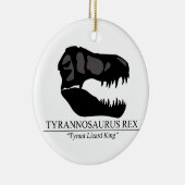 Tyrannosaurus Rex Skull Keramikornament (Rechts)