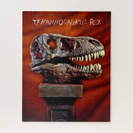 Tyrannosaurus Rex Skull Puzzle (Vertikal)