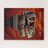 Tyrannosaurus Rex Skull Puzzle (Horizontal)