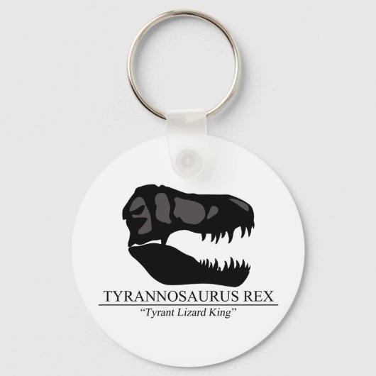 Tyrannosaurus Rex Skull Schlüsselanhänger (Vorderseite)