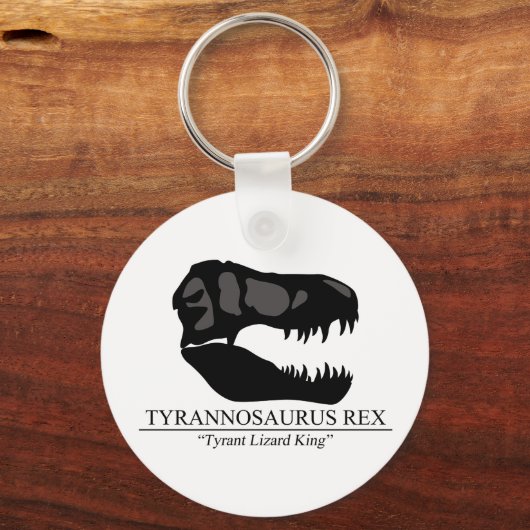 Tyrannosaurus Rex Skull Schlüsselanhänger (Vorderseite)