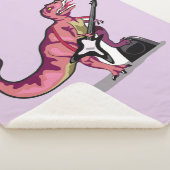 Tyrannosaurus Rex spielt Gitarre. Sherpadecke (3/4)