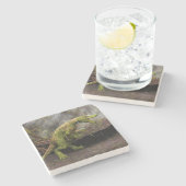 Tyrannosaurus Rex Steinuntersetzer (Seitenansicht)