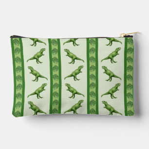 Tyrannosaurus Rex Stripe Zipper Pouch Zubehörtasche